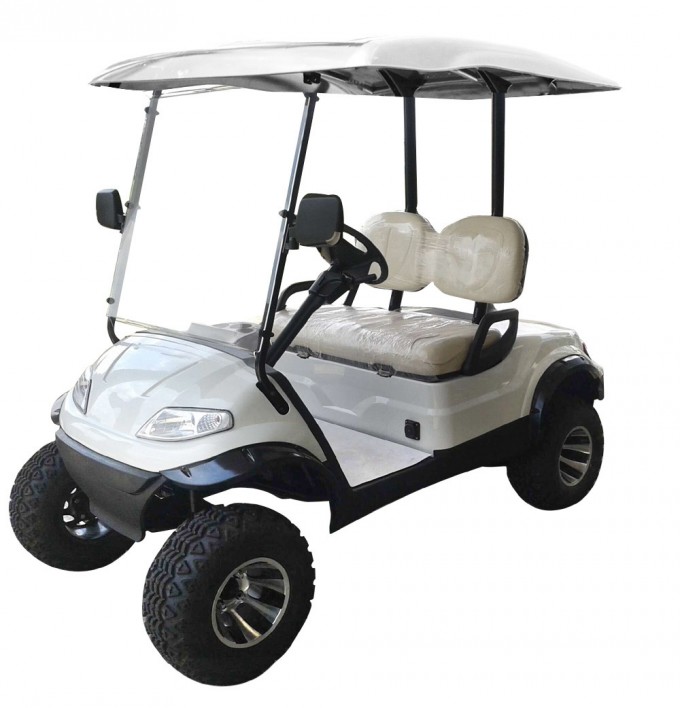 Four Wheels 2 Person Lifted Electric Golf Cart (LT-A627.2G) Image1