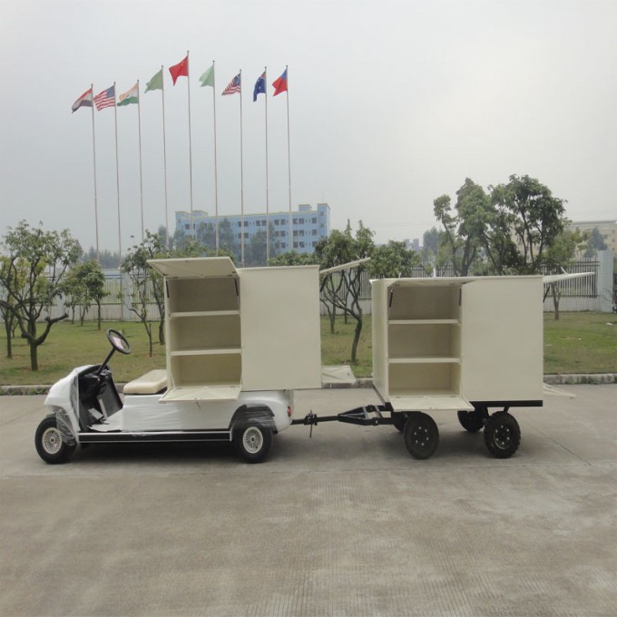 2 Passengers Electric Golf Cart for Hotels Image1