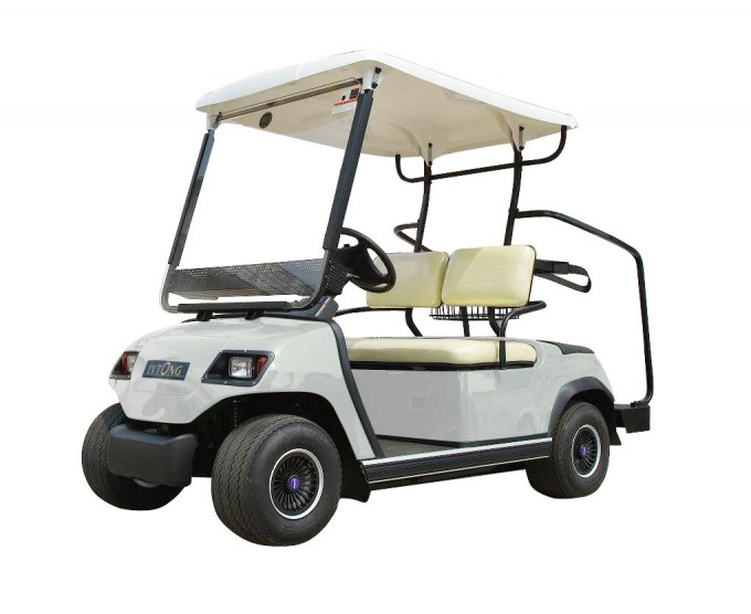 2 Seaters 4 Wheel Electric Golf Cart (LT_A2) Image1