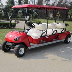 Electric Golf Car 6 Passenger Cart Electric Tour Vehicle (DG-C6)