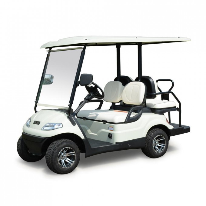 4 Seats Folded Seaters Electric Golf Cart for Sale Image1