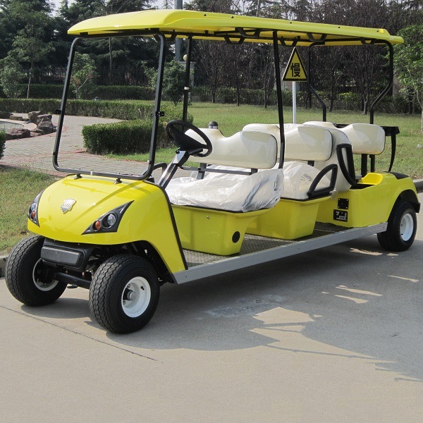 6 Person Electric Utility Golf Cart by Marshell with Battery Image1