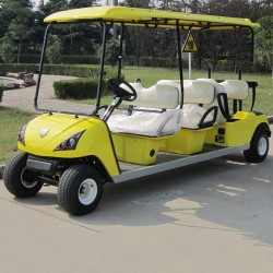 6 Person Electric Utility Golf Cart by Marshell with Battery