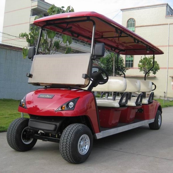 Colorful 6 Seater Electric Golf Cart Price with CE (DG-C6) Image1