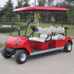 4 Seater Battery Powerful Electric Golf Cart with Shelter (DG-C4)