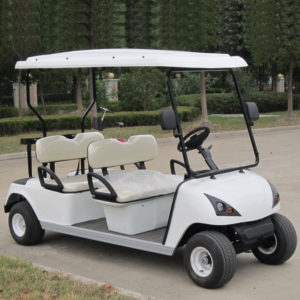 CE Approve China Factory Electric 4 Seat Golf Cart (DG-C4) Image1