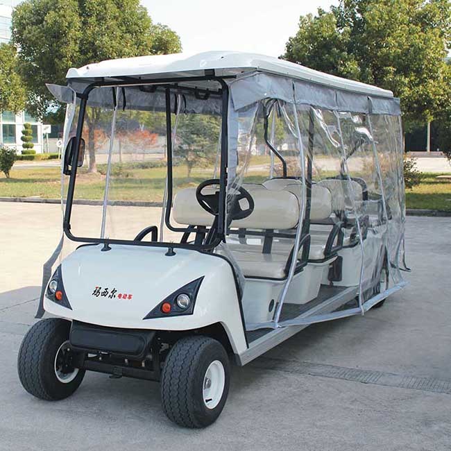 Golf Cart 6 Seat Mini Electric Shuttle Cart in Hotel (DG-C6) Image1