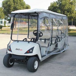 Golf Cart 6 Seat Mini Electric Shuttle Cart in Hotel (DG-C6)