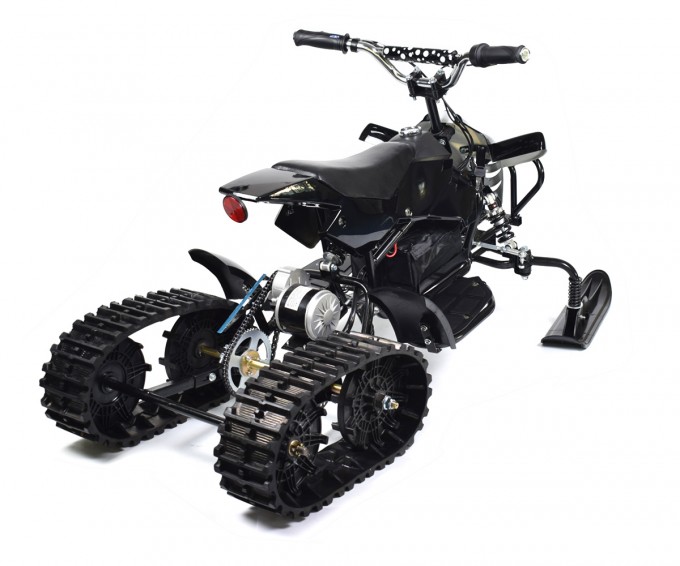 Rubber Tracks Ski Scooter Snowmobile for Winter Time Image1