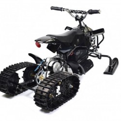 Rubber Tracks Ski Scooter Snowmobile for Winter Time