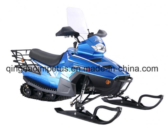 200cc Automatic and Electric Startc Chain Drive Utility Snowmobile Skidoo Image1