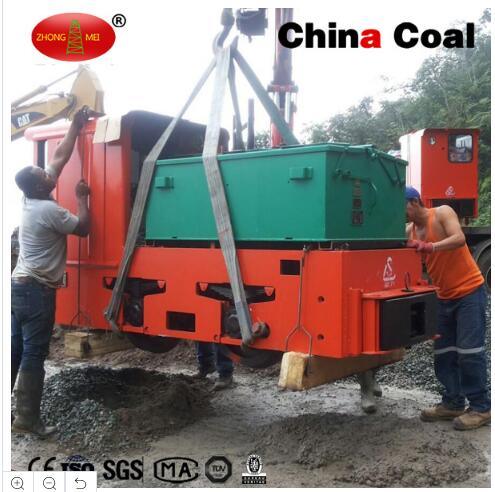 8ton Underground Mining Anti-Explosive Battery Powered Electric Locomotive Image1