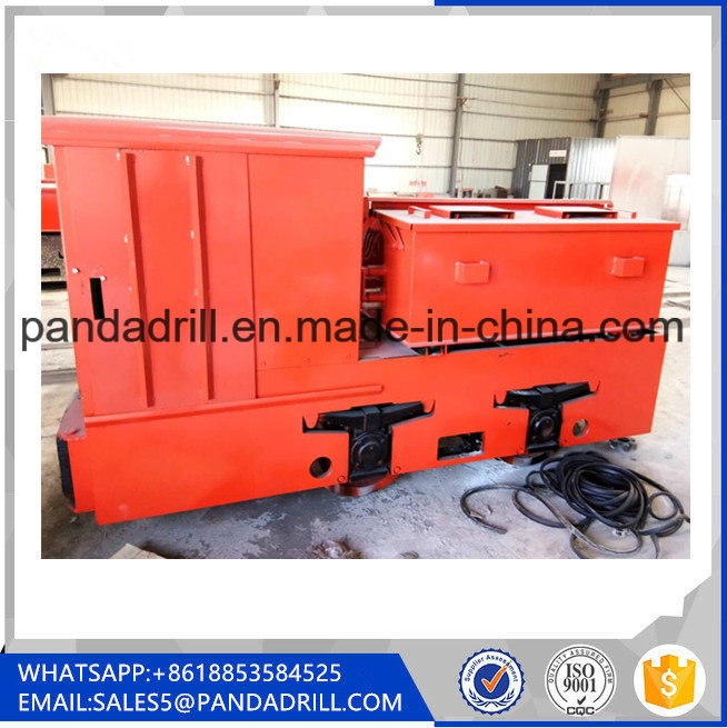 8t Tunnel Battery Operated Electric Locomotive for Mining Image1