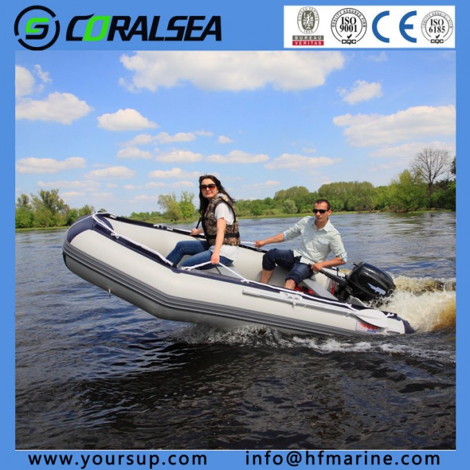 Foldable PVC/Hypalon Inflatable Rubber Fishing Inflatable Boats Image1