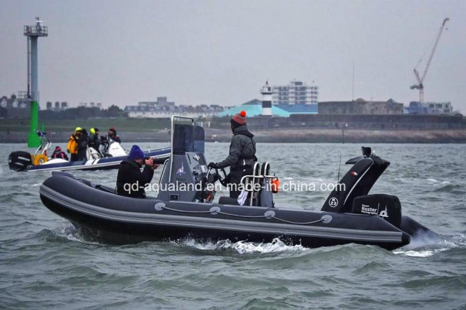 Aqualand 18feet 5.4m Rigid Inflatable Fishing Boat/Rib Motor Boat (rib540A) Image1