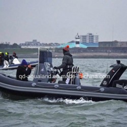Aqualand 18feet 5.4m Rigid Inflatable Fishing Boat/Rib Motor Boat (rib540A)