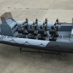 Aqualand 30feet 9m Rib Boat /Inflatable Boat/Passenger Boat (RIB900B)