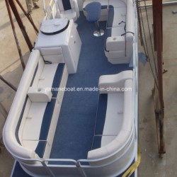20FT High Quality Rowing Inflatable Aluminum Pontoon Boats Top Selling