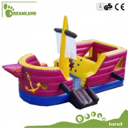 Best Price Commercial Interesting Inflatable Bouncer Boat for Kids