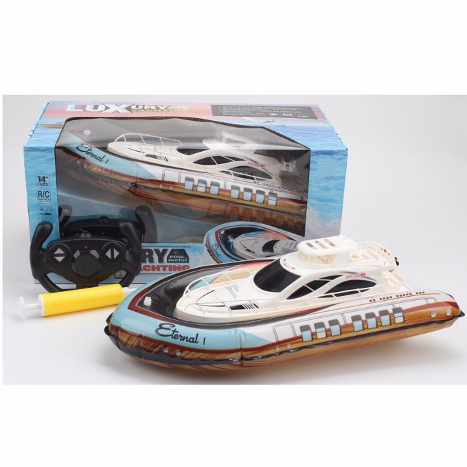 Water RC Toys of Inflatable High Speed Boat Ship Yacht Model 2.4GHz Image1
