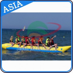 8 Person Single Line Towable Inflatable Banana Boat Water Adventure