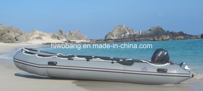 Barco De Pesca Inflatable Fishing Boat Carrying Boat Image1