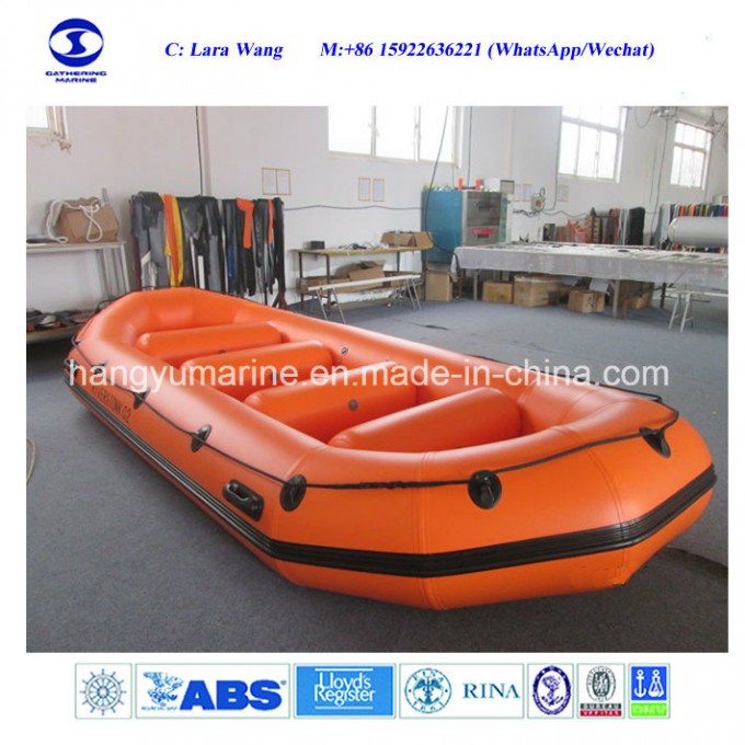 PVC Material Rafting Boat / Hypalon Inflatable Rafting Boat Image1