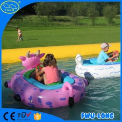 Low Price Coin Operated Inflatable Battery Kids Bumper Boat