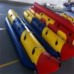 Durable 0.9mm PVC Material Inflatable Sport Banana Boat