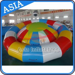 Giant Inflatable Towable Water Sports, Inflatable Disco Boat Water Toy, Crazy UFO, Hurricane Boat