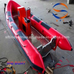 PVC/Hypalon/FRP Rib Inflatable Boats Made in China