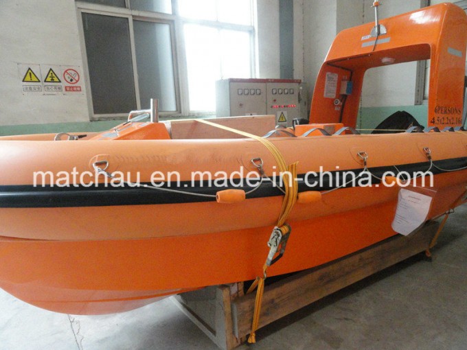 Open Type High Speed Rigid Hull Inflatable Fender Rescue Boat Image1