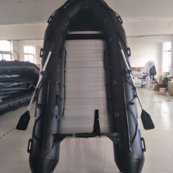 Black Military Boat Inflatable Boat 4.6m