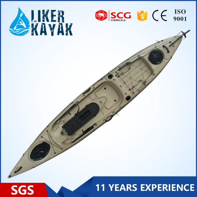 Wholesale Ce Certification Fishing Boat Kayak No Inflatable Boat Image1