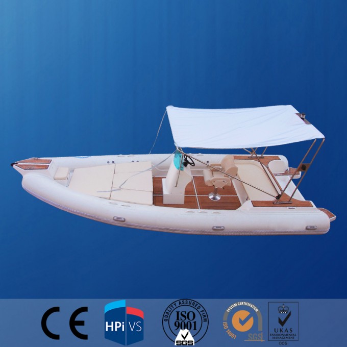 7.3m Rib Hypalon Inflatable Boat Manufacturers in China Image1