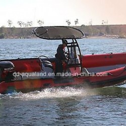 Aqualand 21feet 6.4m Rib Motor Boat/Rigid Inflatable Patrol Boats (RIB640T)