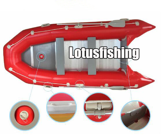 Inflatable Fishing Boat with Trolling Motor, Cheap Inflatable Boat Image1