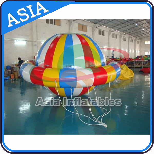 Custom Giant Durable PVC Disco Boat Towable Inflatable Saturn Inflatable Hurricane Boat Image1