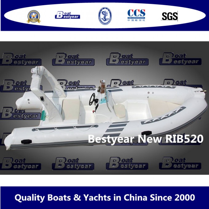 Bestyear Rigid Inflatable Boat of New Rib520 Image1