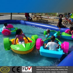 HDPE Blow Plastic Inflatable Pool One Person Paddle Boat