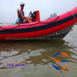 FRP High Quality Inflatable Rib Military Patrol Boat China
