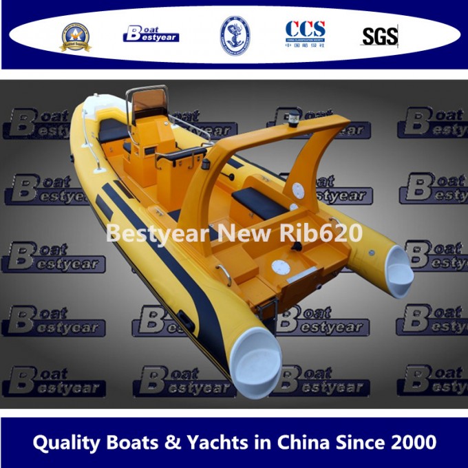 Bestyear Rigid Inflatable Boat of New Rib620 Image1