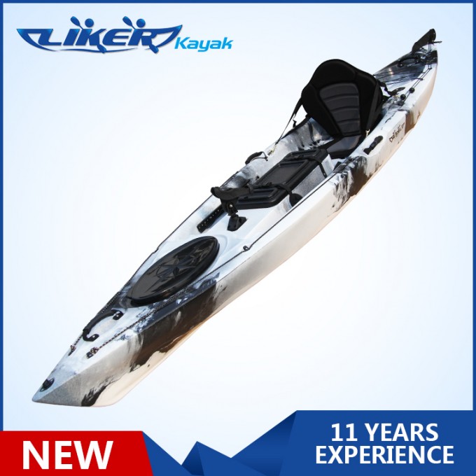 Fishing Boat, Sit on Top Kayak, LLDPE Hull, No Inflatable Image1