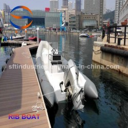 Hypalon/FRP/PVC Rib Inflatable China Speed Fishing Patrol Boats