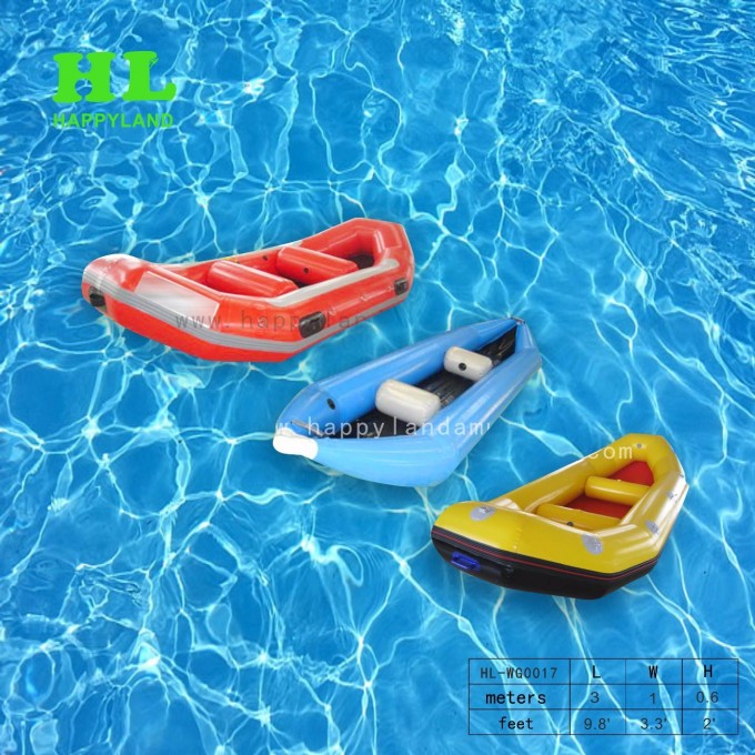 Inflatable Customized Fishing Boat for Water Game Image1