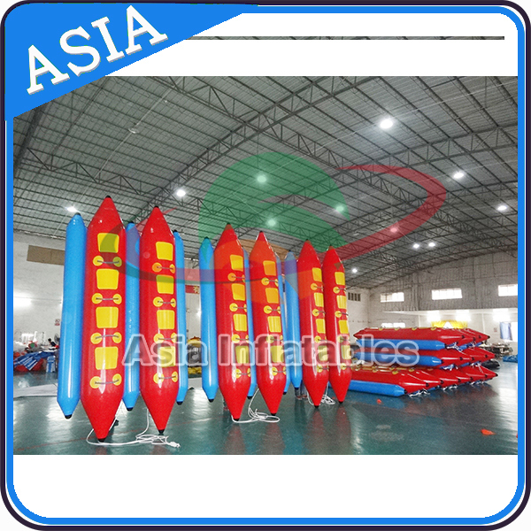Factory Ocean Towable Ski Tube, Inflatable Water Fly Fish Banana Boat Image1