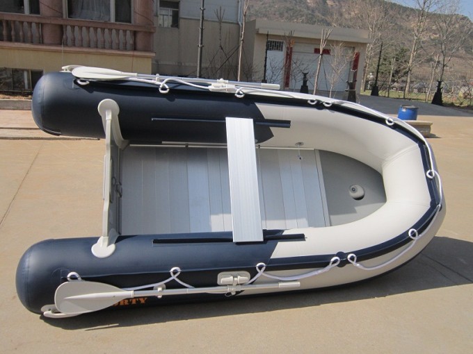Aluminum Floor Inflatable Fishing Boat Image1