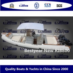 Bestyear Rigid Inflatable Boat of Rib800