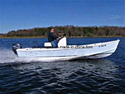 Aqualand 18feet 5.5m Fiberglass Sports Panga Fishing Motor Boat (180c) Image1