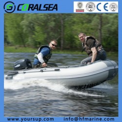 Hypalon/PVC Tube Rigid Inflatalbe Aluminum Fishing Rescue Boat